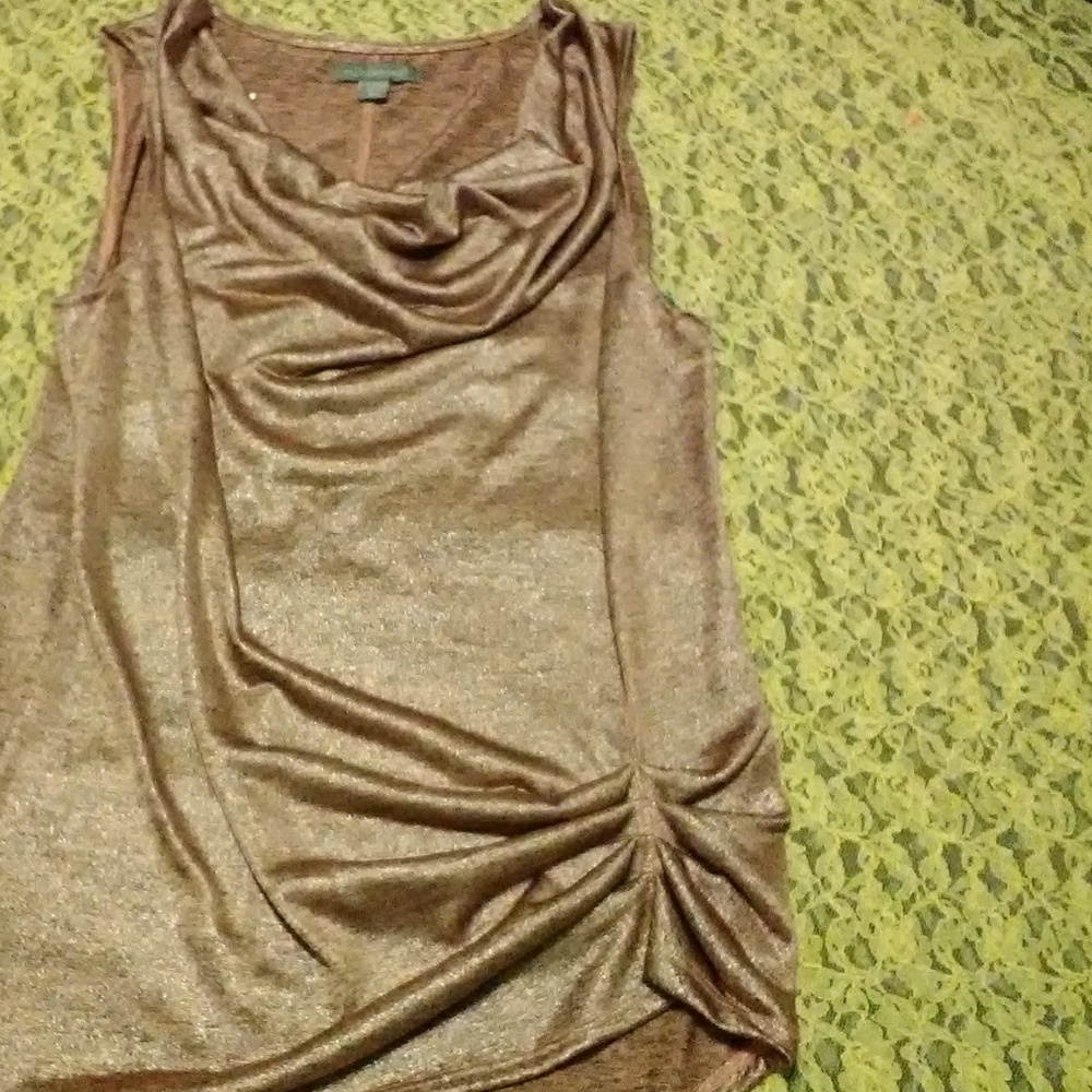 Pink and silver blouse